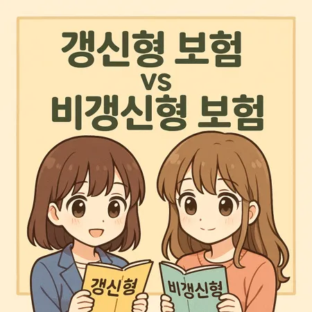 갱신형 보험과 비갱신형 보험의 차이점 총정리 1 갱신형 보험과 비갱신형 보험의 차이점 총정리