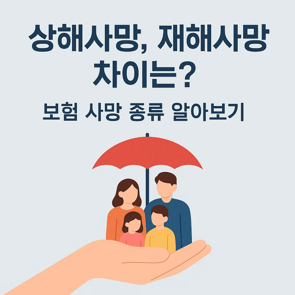 상해사망, 재해사망 차이는? 보험 사망 종류 알아보기 1 상해사망, 재해사망 차이는? 보험 사망 종류 알아보기