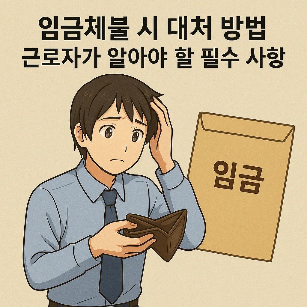 임금 체불 시 대처 방법, 근로자가 알아야 할 필수 사항 1 임금 체불 시 대처 방법, 근로자가 알아야 할 필수 사항