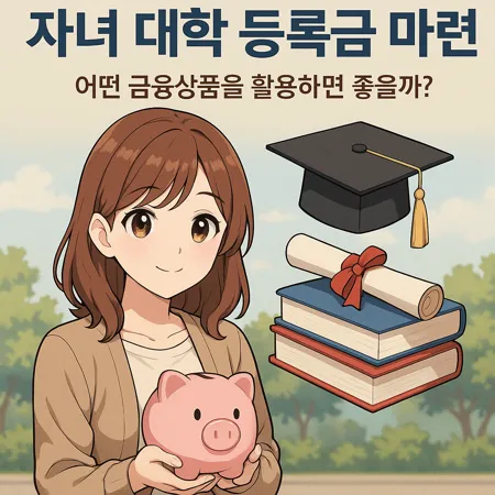자녀 대학 등록금 마련, 어떤 금융상품을 활용하면 좋을까? 1 자녀 대학 등록금 마련, 어떤 금융상품을 활용하면 좋을까?