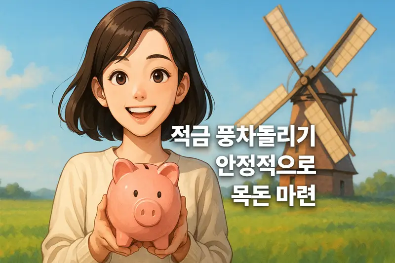 적금 풍차돌리기 안정적으로 목돈 마련하는 현실적인 방법 1 적금 풍차돌리기 안정적으로 목돈 마련