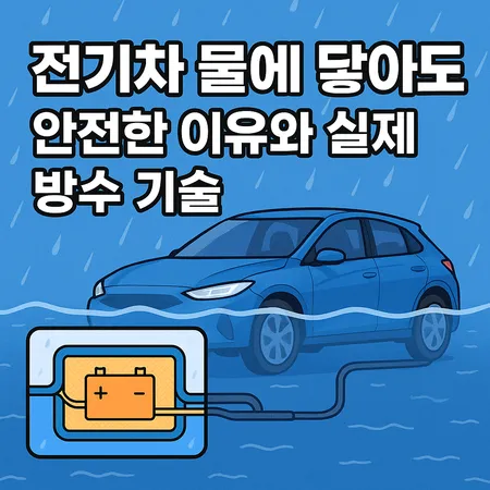 전기차 물과 비, 세차 안전성 1 전기차 물과 비, 세차 안전성 완전 해부