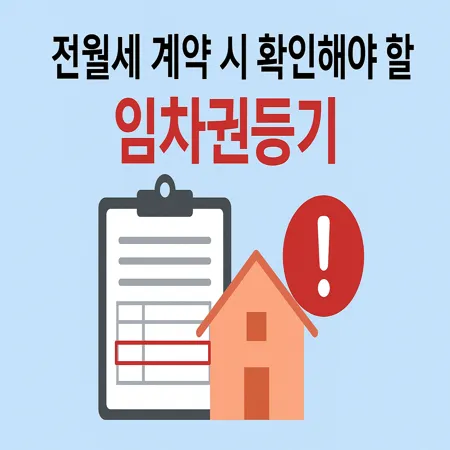 전월세 계약 전 확인해야 할 임차권등기, 무엇을 의미할까? 1 전월세 계약 전 확인해야 할 임차권등기, 무엇을 의미할까?