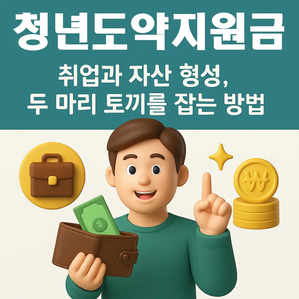 청년도약지원금 취업과 자산 형성, 두 마리 토끼를 잡는 방법 1 청년도약지원금 취업과 자산 형성, 두 마리 토끼를 잡는 방법