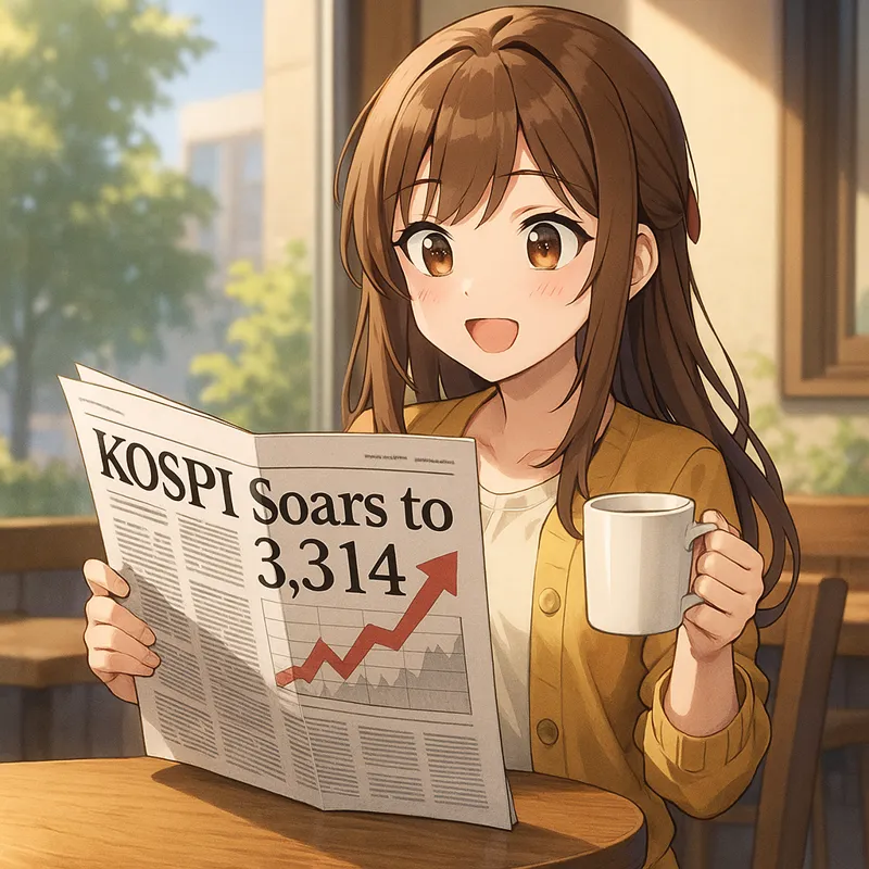 코스피, 드디어 3,314 돌파! 4년 만에 사상 최고치 재작성 1 코스피, 드디어 3,314 돌파! 4년 만에 사상 최고치 재작성