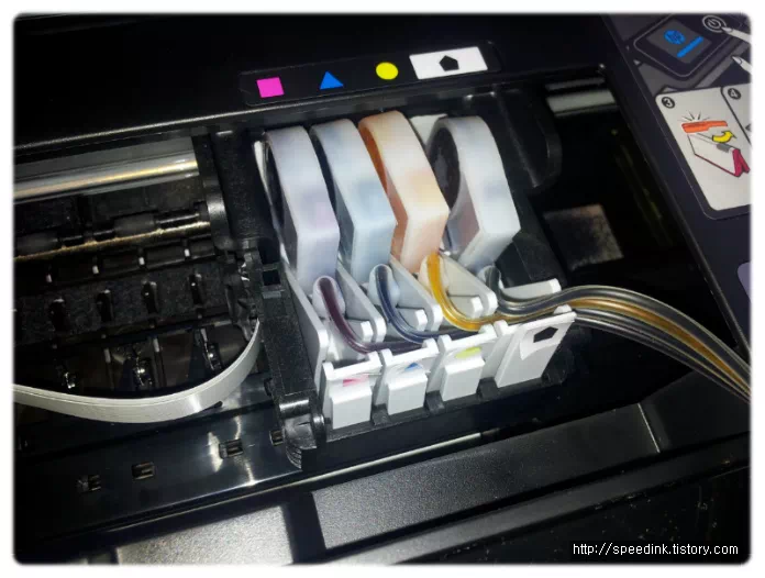 HP 포토스마트 5510 복합기 - 무한공급기 설치 27 HP 포토스마트 5510 복합기 - 무한공급기 설치 26