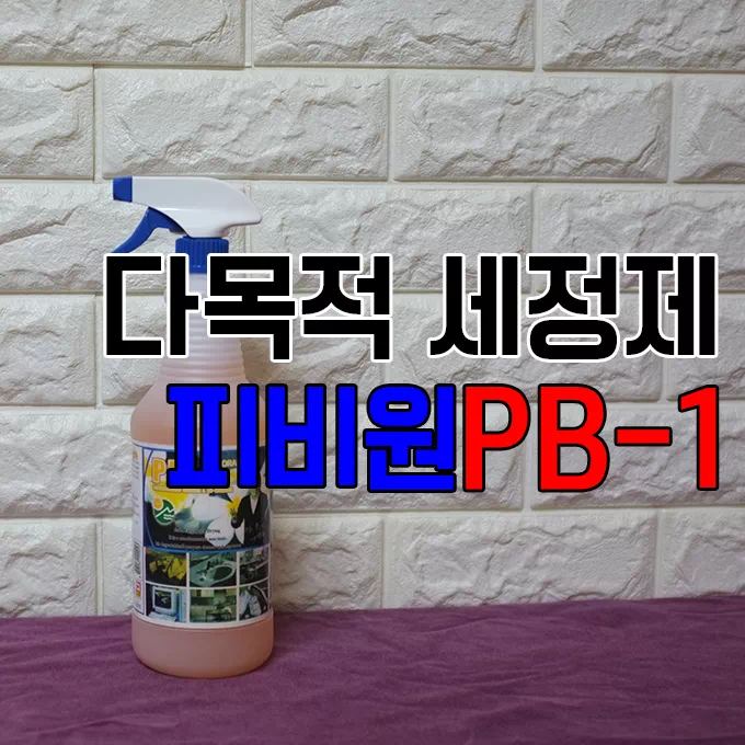 다목적 세정제 피비원(PB-1) 오렌지