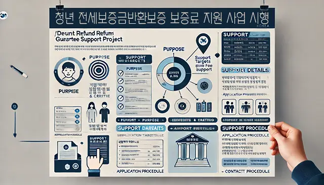 청년 전세보증금반환보증 보증료 지원 사업 시행