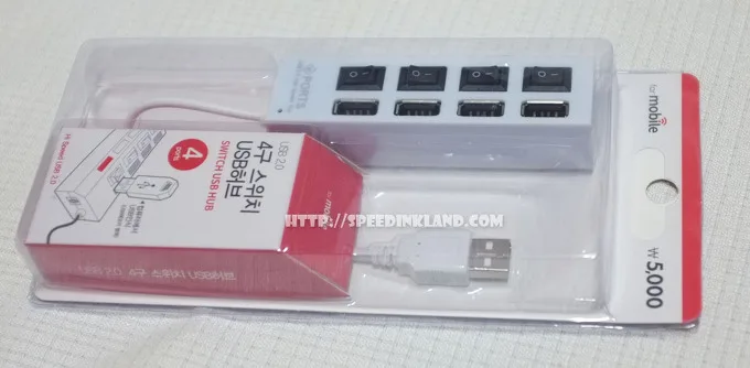 저가형 4구 USB 허브 7 저가형 4구 USB 허브 6