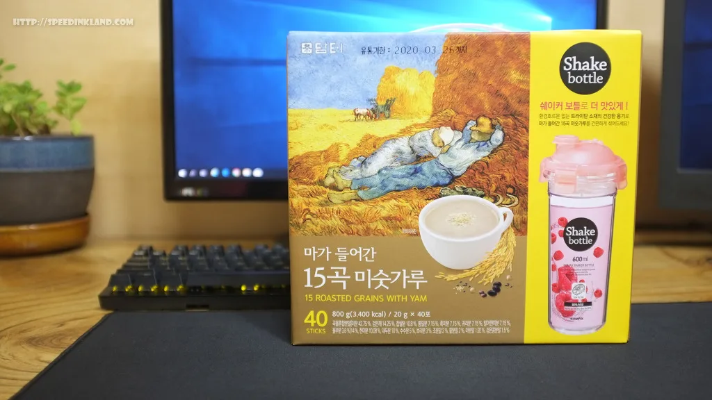 담터15곡미숫가루 + 코멕스 트라이탄 쉐이커 보틀 2 담터15곡미숫가루 + 코멕스 트라이탄 쉐이커 보틀 1