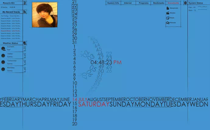 Rainmeter - Fade 레인미터 스킨 13 Rainmeter - Fade 레인미터 스킨 12