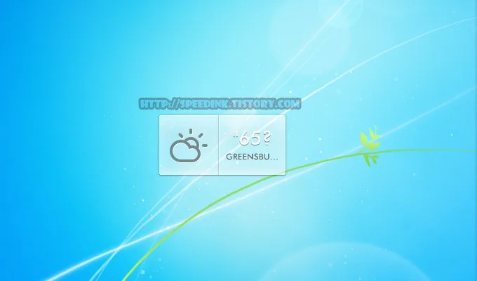 Rainmeter - FrostdWeather 레인미터 스킨 1 Rainmeter - FrostdWeather 레인미터 스킨