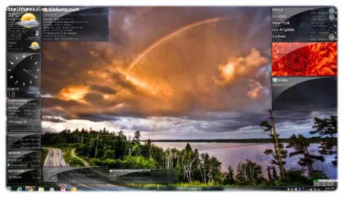 Rainmeter - Glasses 레인미터 스킨 59 Rainmeter - Glasses 레인미터 스킨 58