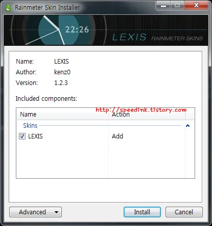 Rainmeter - LEXIS 1.2.3 레인미터 스킨 3 Rainmeter - LEXIS 1.2.3 레인미터 스킨 2
