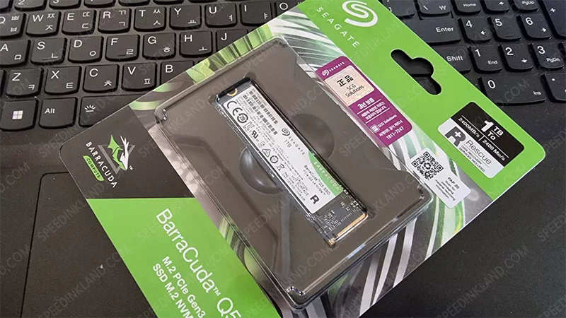 레노버 게이밍 3I 노트북 SSD 교체하기 1 seagate barracuda 1tb ssd nvme