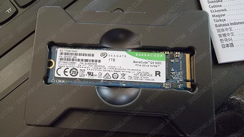 레노버 게이밍 3I 노트북 SSD 교체하기 2 M.2 MVMe