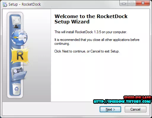 로켓독(Rocket Dock) - 런처 프로그램 5 로켓독(Rocket Dock) - 런처 프로그램 4