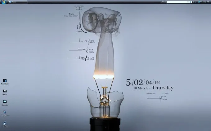 Rainmeter - Bent Skin V1.01 레인미터 스킨 25 Rainmeter - Bent Skin V1.01 레인미터 스킨 24