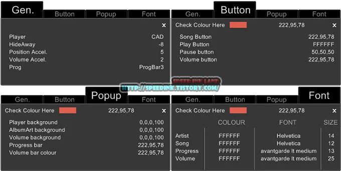 Rainmeter - Stealthy Basic 레인미터 스킨 12 Rainmeter - Stealthy Basic 레인미터 스킨 11