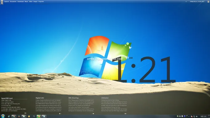 Sun + Sand - RainMeter Desktop 레인미터 스킨 16 Sun + Sand - RainMeter Desktop 레인미터 스킨 15