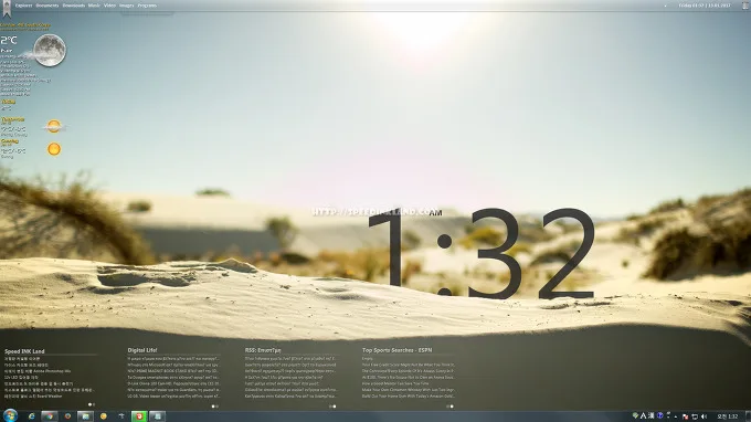 Sun + Sand - RainMeter Desktop 레인미터 스킨 18 Sun + Sand - RainMeter Desktop 레인미터 스킨 17