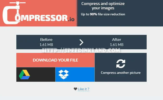PC/폰에서 간단하게 사진 용량 줄여주는 사이트 compressor.io 9 PC/폰에서 간단하게 사진 용량 줄여주는 사이트 compressor.io 8