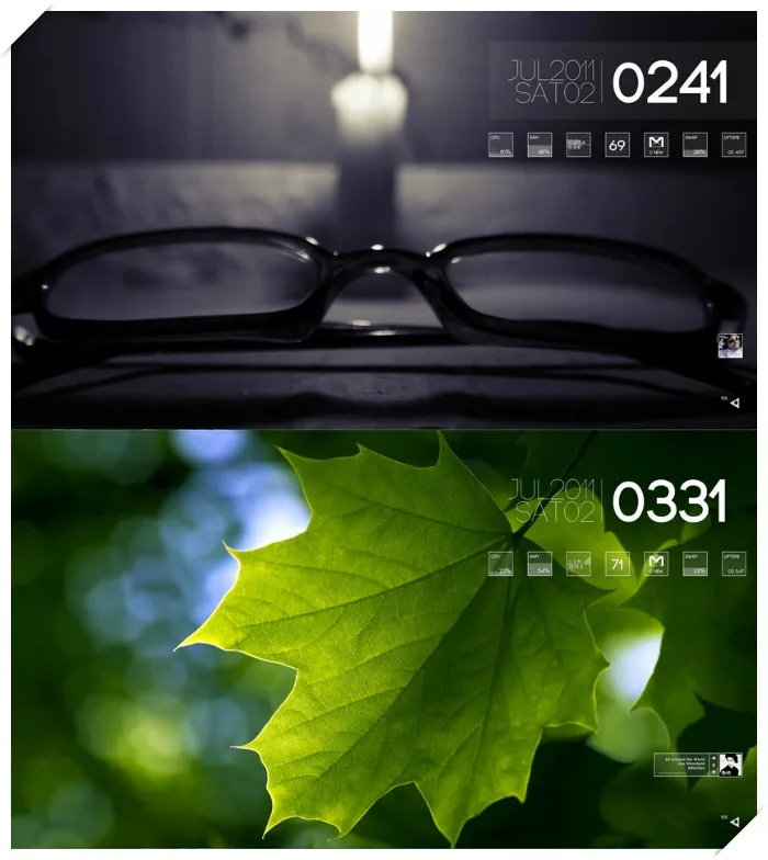 Rainmeter - Encoded v1.2.3 레인미터 스킨 7 Rainmeter - Encoded v1.2.3 레인미터 스킨 6