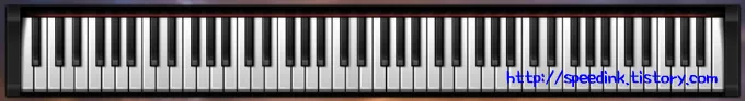 Rainmeter - Piano 레인미터 스킨 1 Rainmeter - Piano 레인미터 스킨