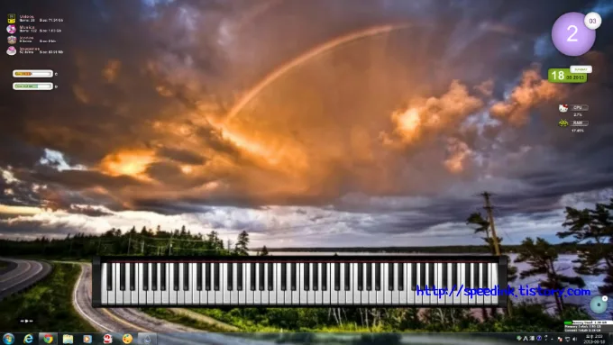 Rainmeter - Piano 레인미터 스킨 7 Rainmeter - Piano 레인미터 스킨 6