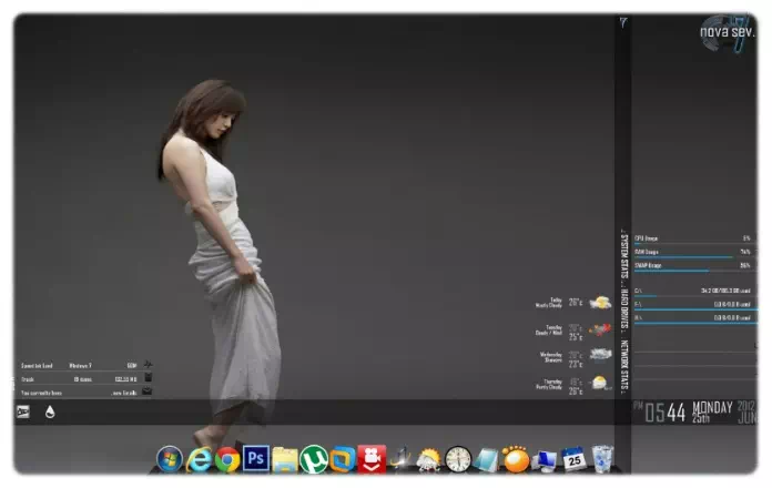 Rainmeter - Simply Nova 레인미터 스킨 31 Rainmeter - Simply Nova 레인미터 스킨 30