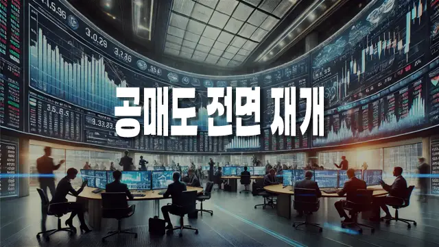 3월 31일부터 공매도 전면 재개, 국내 증시에 미칠 영향과 투자 전략