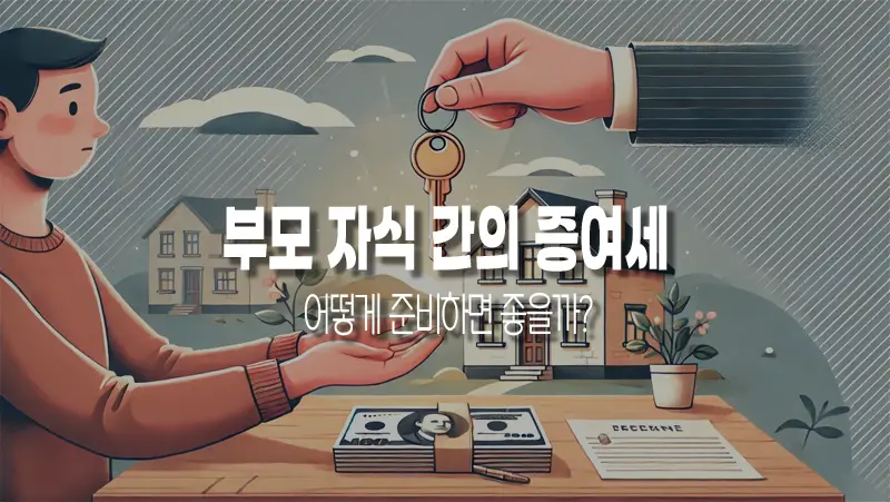 부모 자식 증여세, 어떻게 준비하면 좋을까?