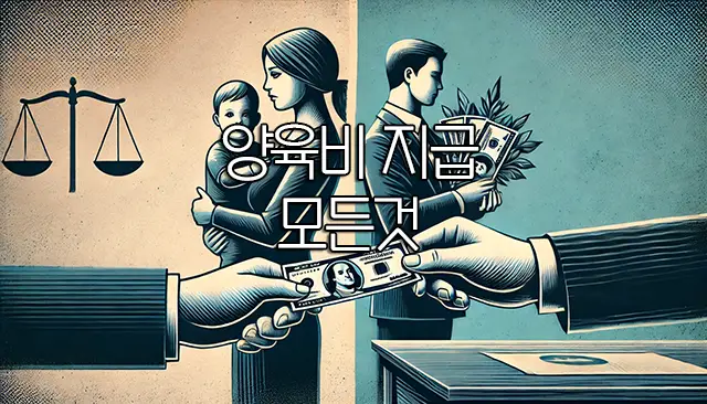 이혼 후 양육비 지급 및 청구 방법 완벽 정리