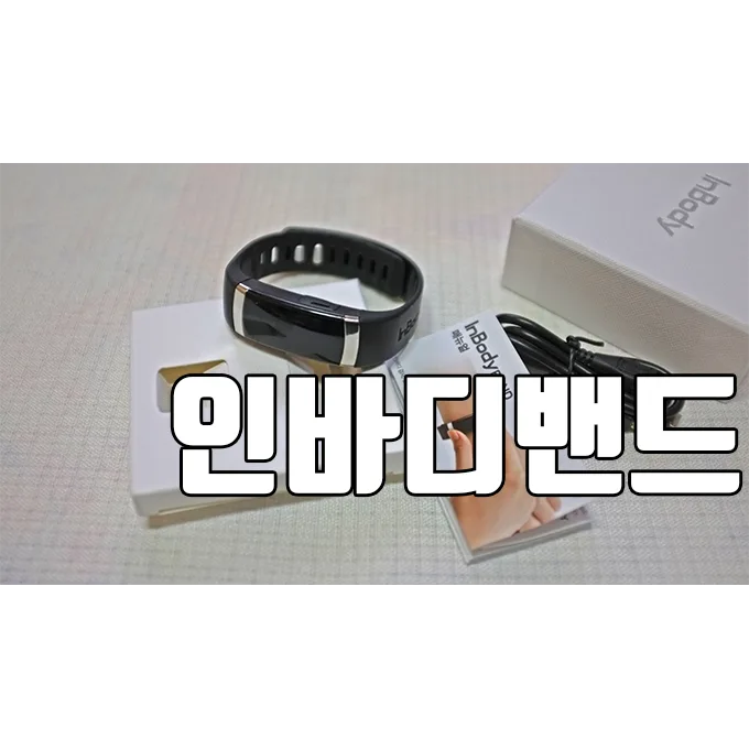 인바디밴드(InBodyBAND) - 스마트밴드
